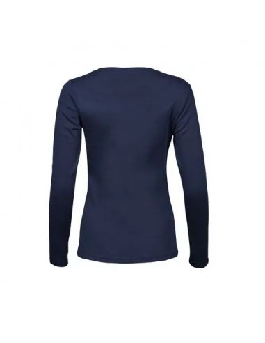 Ladies  Long Sleeve Interlock Tee