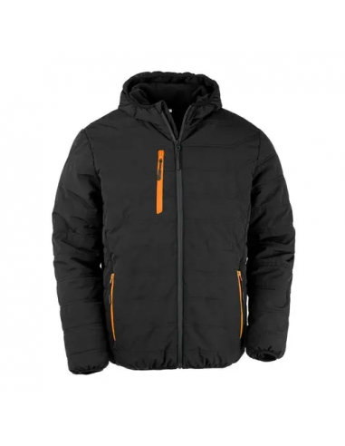 Black Compass  Padded Winter Jacket