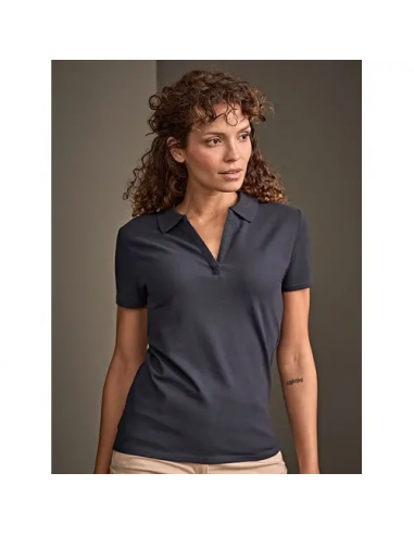 Women Luxury Stretch V Polo