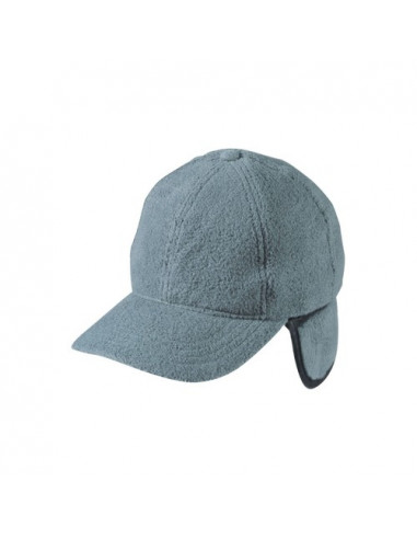 6 Panel Fleece Cap with Earflaps