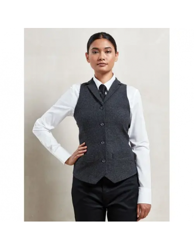 Ladies' Herringbone Waistcoat