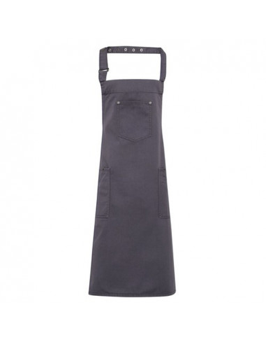 Cotton Chino Bib Apron