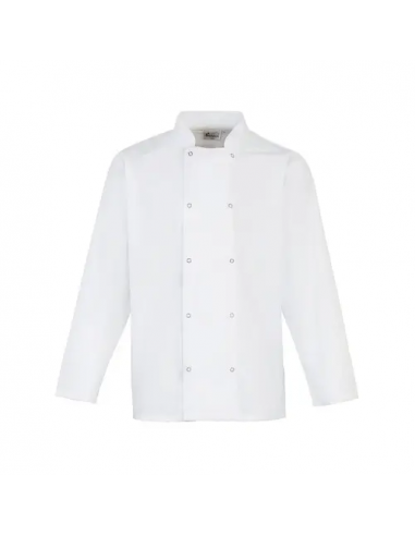 Long Sleeve Press Stud Chef'’s Jacket