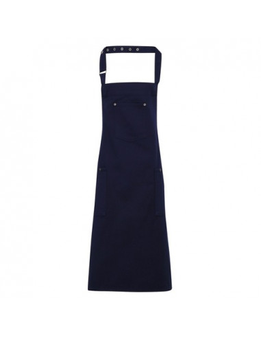 Cotton Chino Bib Apron