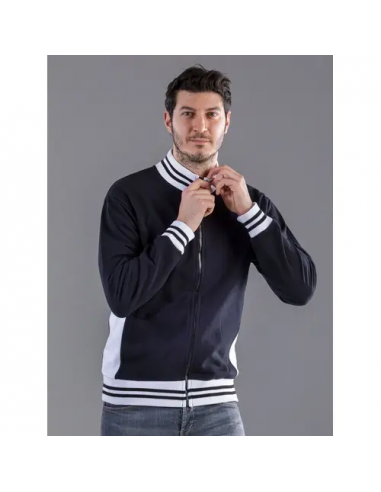 Sweat Full Zip Bicolor