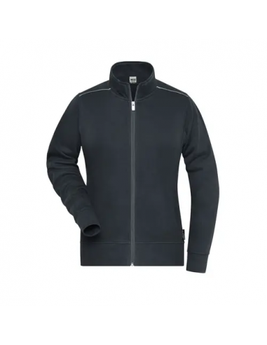 Ladies' Workwear Sweat-Jacket - Solid