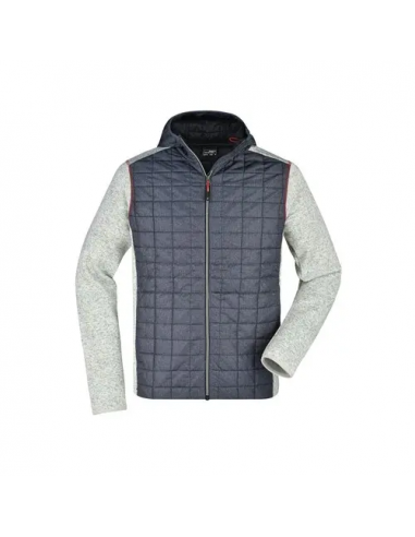 Men's Knitted Hybrid Jacket