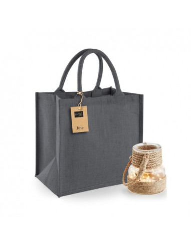 Jute Midi Tote