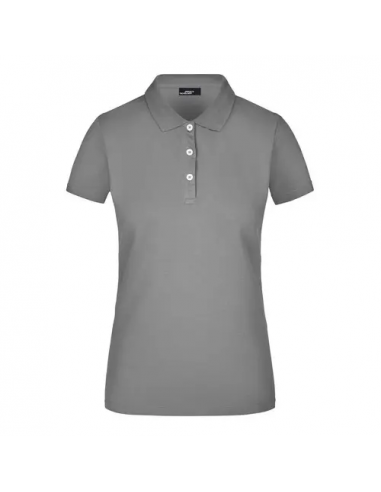 Ladies' Elastic Piqué Polo