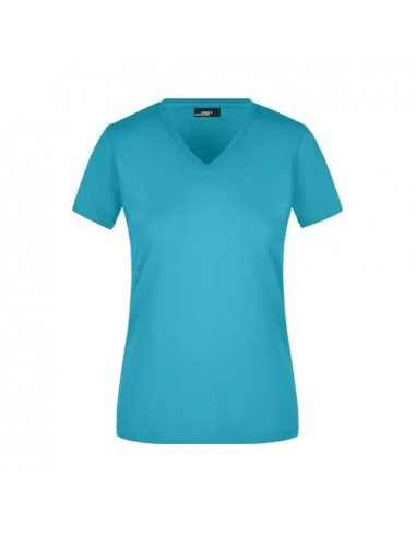 Ladies' Slim Fit V-T