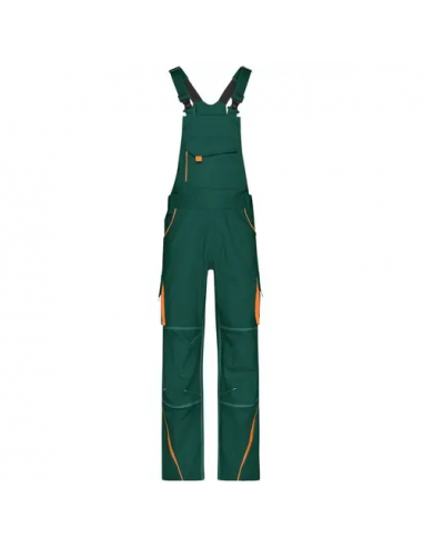 Workwear Pants with Bib - Color