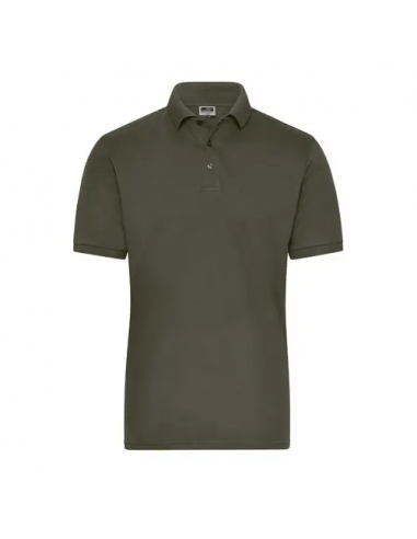 Men's Bio Stretch-Polo Work - Solid