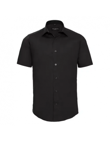 Men's Short Sleeve Easy Care Fitted Shirt