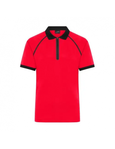 Men's Zip-Polo