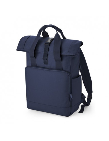 Recycled Twin Handle Roll-Top Laptop Backpack