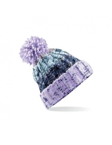 Corkscrew Pom Pom Beanie