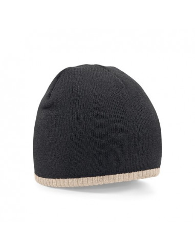 Two-Tone Pull-On Beanie