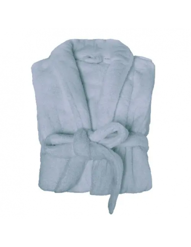 Coral Fleece Bathrobe Shawl Collar