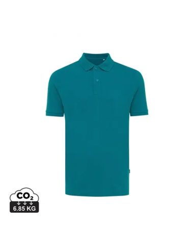 Polo Iqoniq Yosemite in cotone piquet riciclato