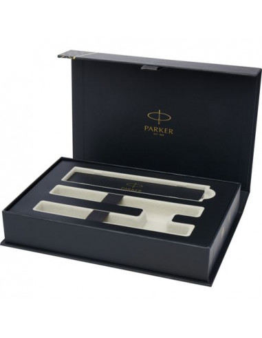 Parker set penna a sfera e penna roller acromatiche in confezione regalo IM