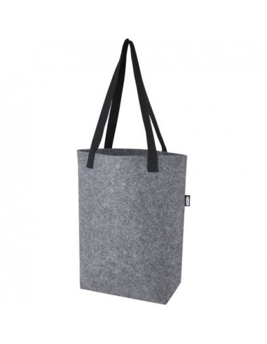 Tote bag con base ampia in feltro riciclato certificato GRS Felta - 12L