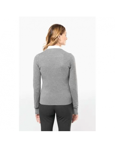 Pullover donna Supima® girocollo