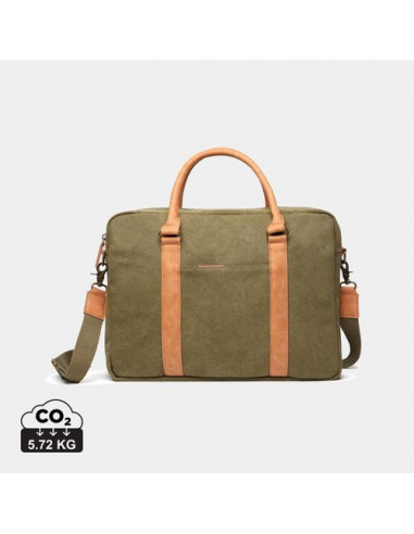 Borsa porta PC VINGA Bosler in canvas riciclato RCS