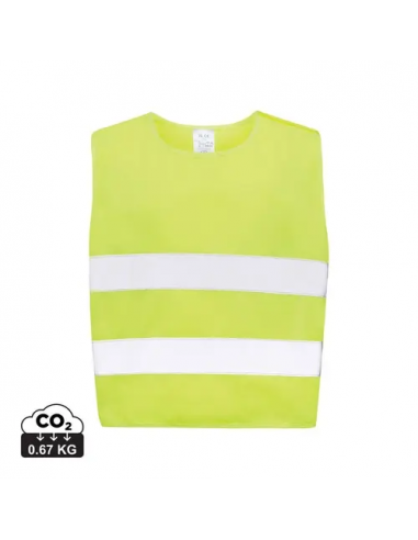 Gilet di sicurezza in PET riciclato GRS 3-6 anni