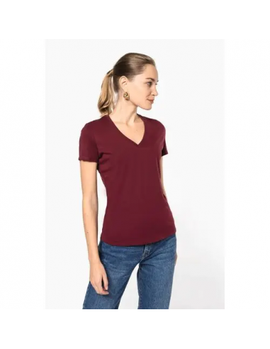 T-shirt donna BIO150 IC scollo a V