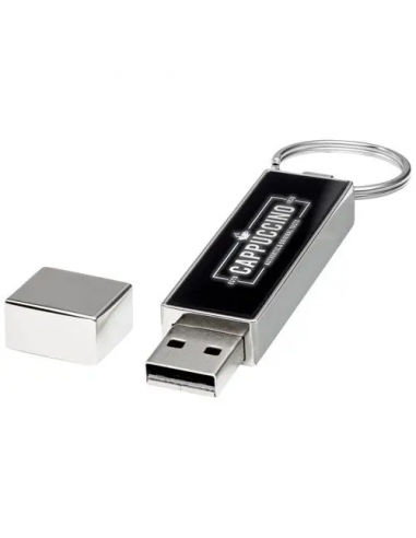 USB rettangolare con logo luminoso