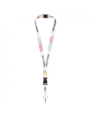 Lanyard Balta con stampa in sublimazione, sgancio di sicurezza e fibbia