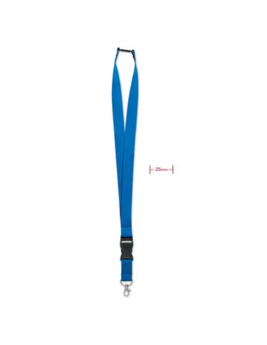 WIDE LANY Lanyard con gancio in metallo