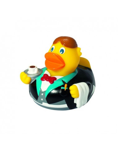 Squeaky duck, waiter