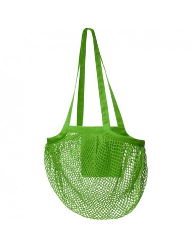 Tote bag in cotone biologico a rete GOTS da 100 g/m2 Pune - 6L