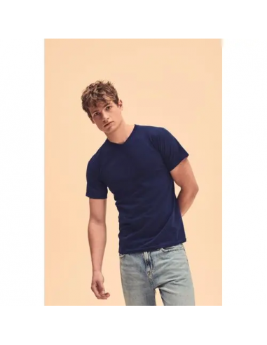 T-shirt uomo Value Weight scollo a V (61-066-0)