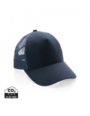 Cappellino trucker 5 pannelli in rcotton Impact AWARE™ 190gr