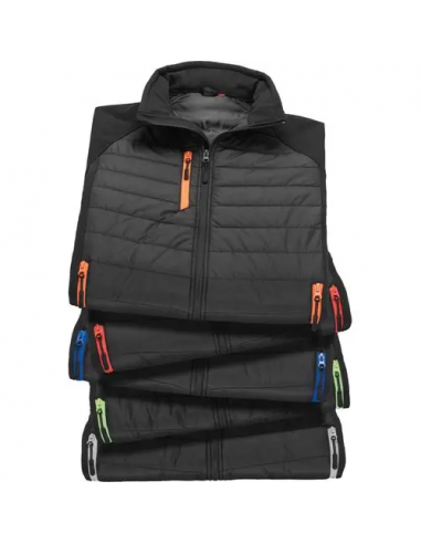 Gilet softshell black compass