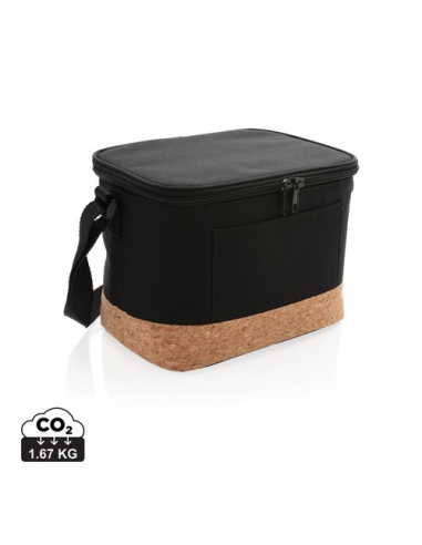 Borsa termica two tone con dettagli in sughero