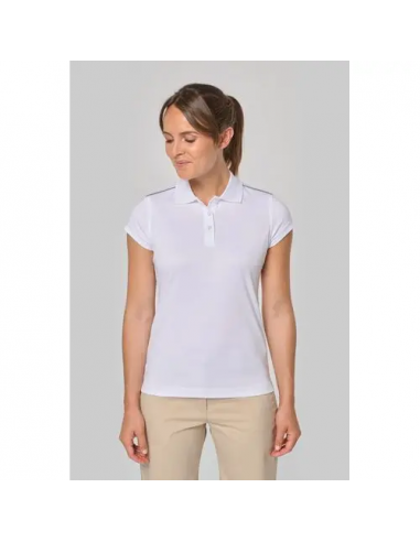 Polo donna manica corta