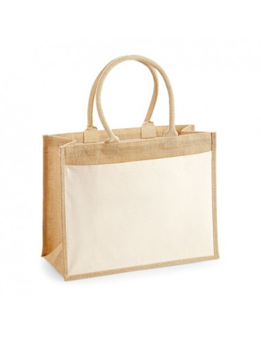 Cotton Pocket Jute Shopper