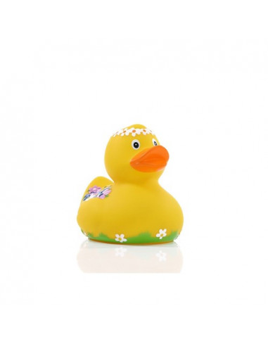 Squeaky duck, flower design