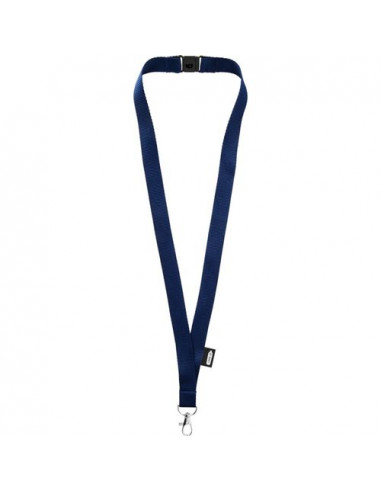 Lanyard Tom in PET riciclato con sgancio di sicurezza