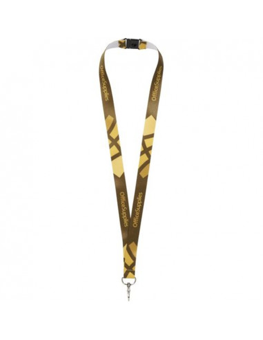 Lanyard Adel, sublimazione un lato, sgancio di sicurezza