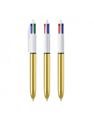 BIC® 4 Colours Shine penna a sfera