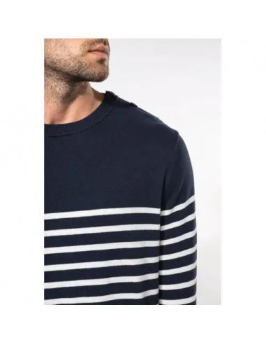 Pullover uomo stile marinaio