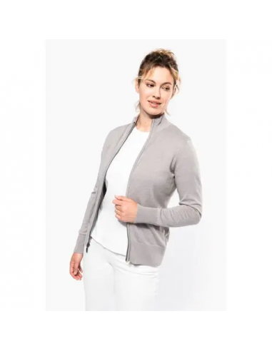 Cardigan donna full zip