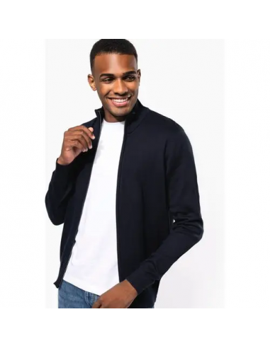 Cardigan uomo full zip