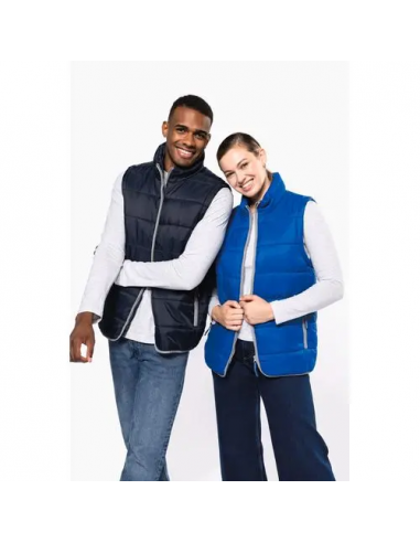 Bodywarmer trapuntato