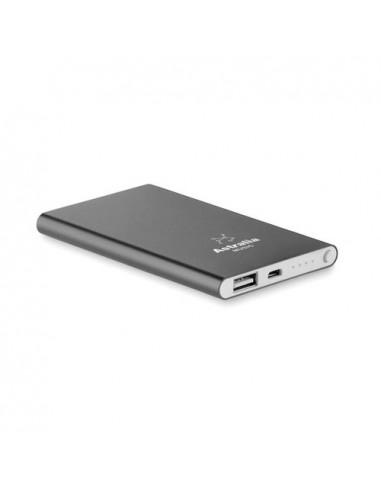 Power bank in alluminio da 400 POWERFLAT