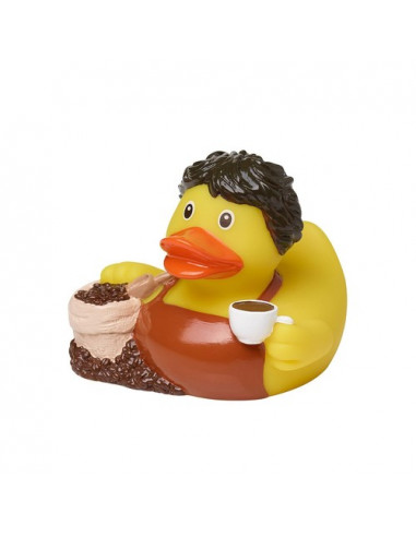 Squeaky duck, coffee